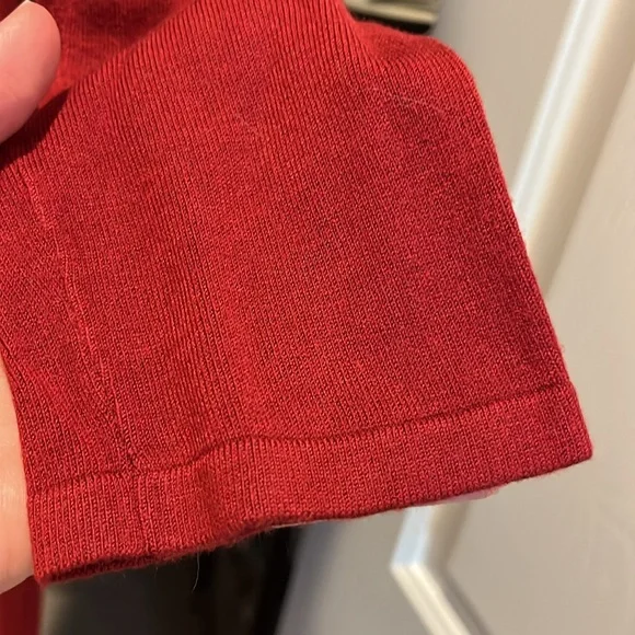 Express Red Sweater Dress, Size L - Picture 3 of 5